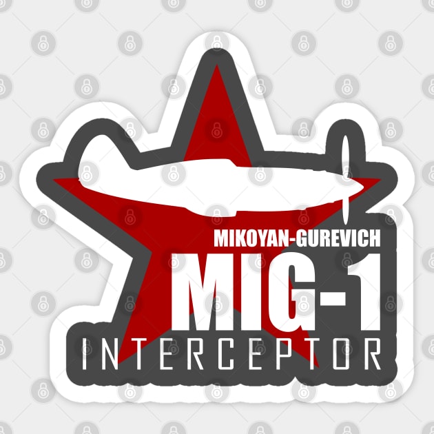 Mig-1 Sticker by TCP